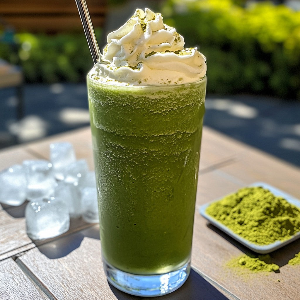 Frappé au Matcha : Une Alternative Énergisante au Frappe Classique Afbeelding