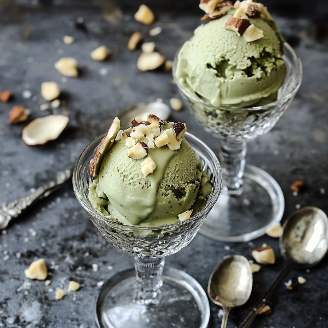 Glace Nice Cream au Matcha Banane et Noix de Coco Afbeelding