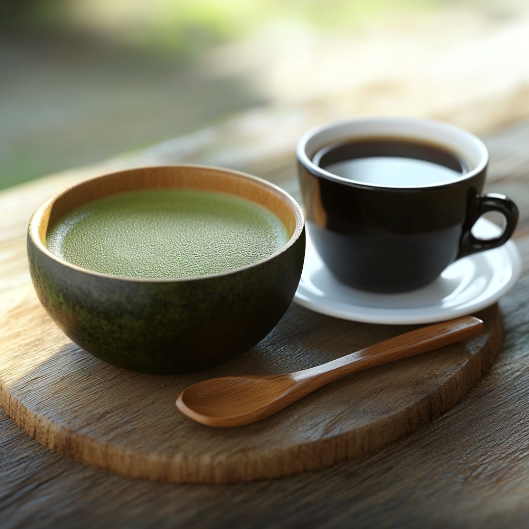 Matcha vs café : Pourquoi le matcha est une meilleure alternative pour rester énergique ? Afbeelding