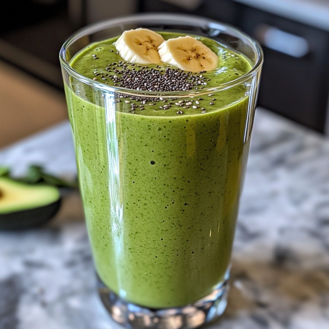 Smoothie Vert au Matcha : Un Boost Antioxydant pour Bien Commencer la Journée Afbeelding