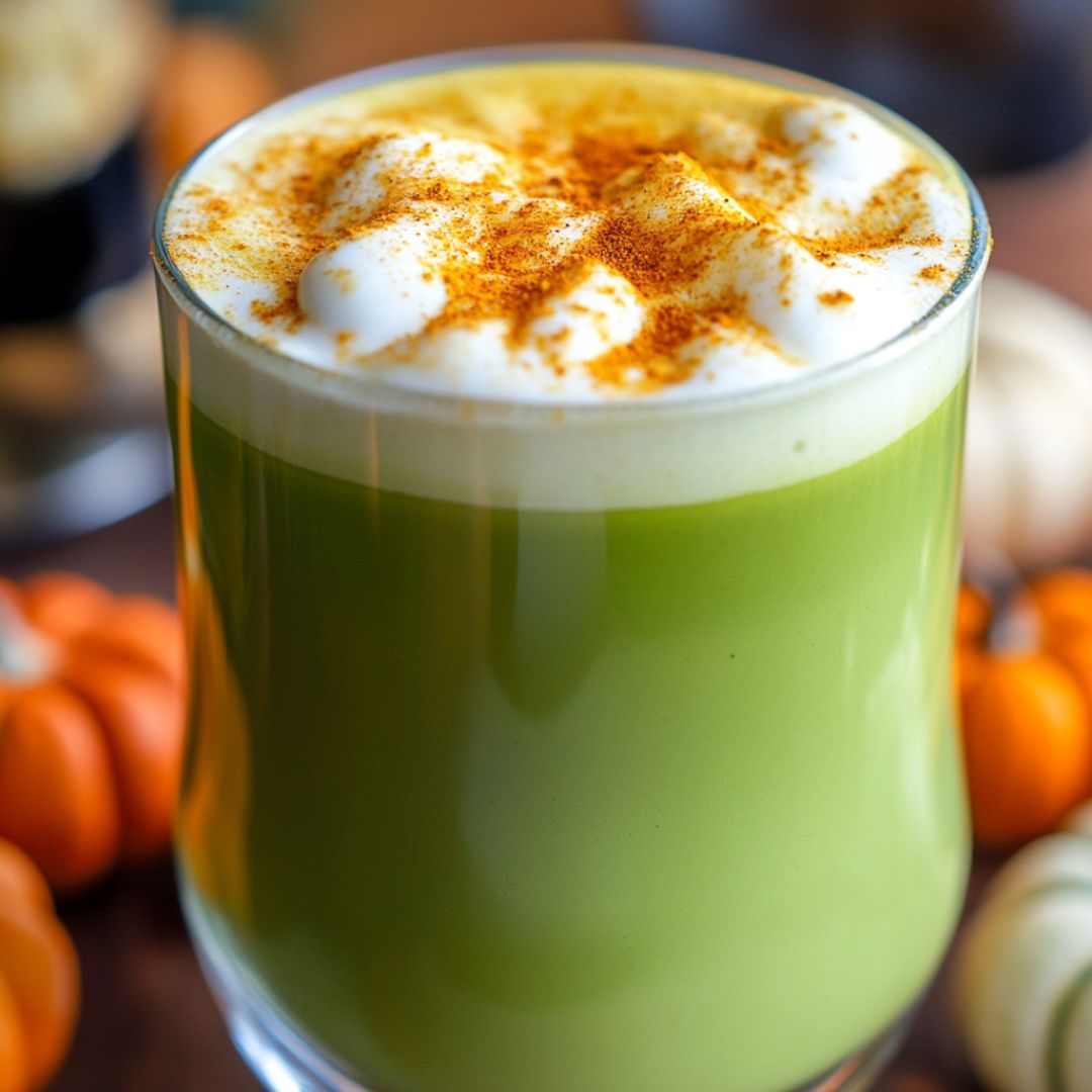 Matcha Latte Chai à la Crème de Citrouille Afbeelding