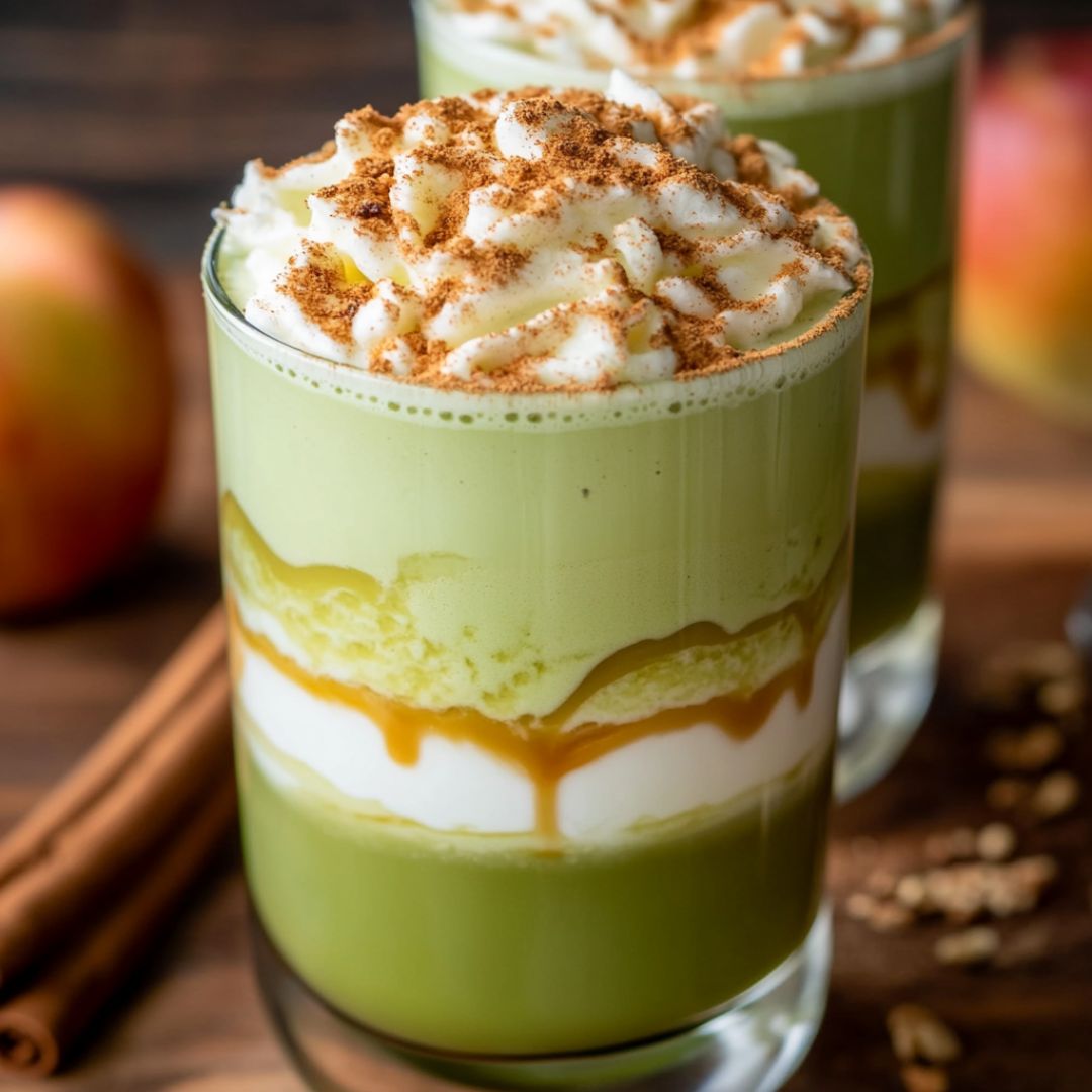 Matcha Latte Pomme Caramel : Un délice réconfortant pour l’automne Afbeelding