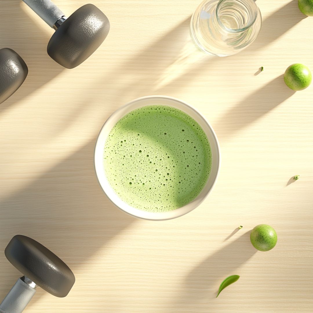 Matcha et exercice : Pourquoi le matcha est la boisson idéale pour les sportifs Afbeelding