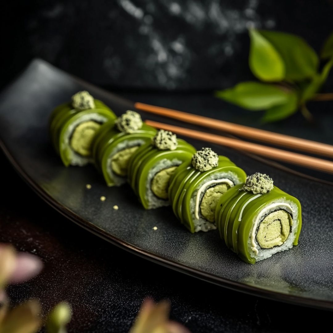 Roulés au Matcha Afbeelding